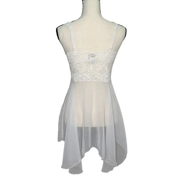 VINTAGE Victoria’s Secret Sheer Babydoll - Picture 7 of 10